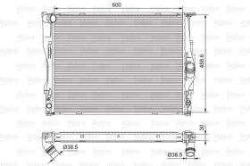  701542 - RADIADOR REFRIGERACION