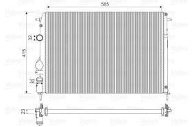  732866 - RADIADOR REFRIGERACION