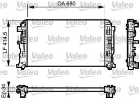 VALEO 734930 - RADIADOR REFRIGERACION