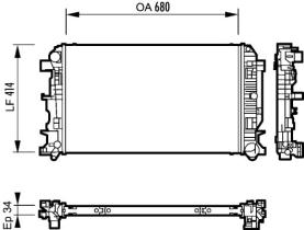 VALEO 735088 - RR MERCEDES SPRINTER II (2006>)