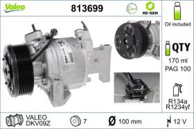 VALEO 813199 - COMPRESOR NUEVO