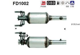  FD1002 - DPF MERCEDES SPRINTER 150CV
