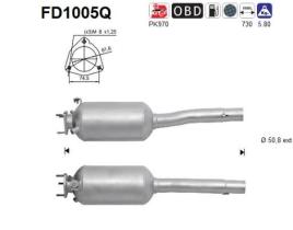  FD1005Q - FILTRO DE PARTICULAS FIAT DOBLO 1.3