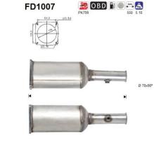  FD1007 - DPF CITROEN CS 2.0TD HDI 136CV