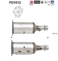  FD1012 - DPF PEUGEOT 607 2.2TD 136CV