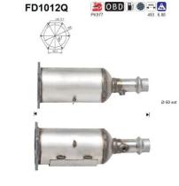  FD1012Q - DPF PEUGEOT 607 2.2TD 136CV