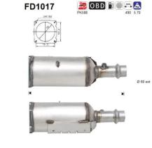  FD1017 - DPF PEUGEOT 307 2.0TD HDI 107CV
