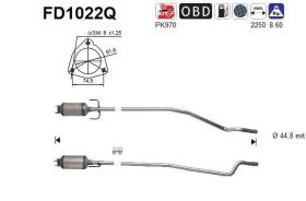  FD1022Q - DPF OPEL CORSA COMBO 1.3TD 75CV
