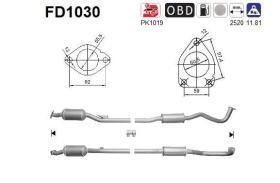  FD1030 - DPF MITSUBISHI OUTLANDER 2.0TD DPF