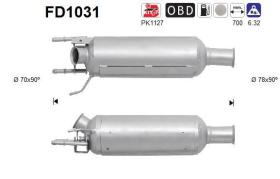  FD1031 - DPF CITROEN C-CROSSER 2,2 156CV