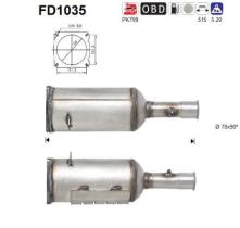  FD1035 - DPF PEUGEOT 308 2.0TD 136CV