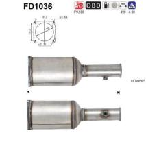  FD1036 - DPF CITROEN C5 2.0TD 107CV