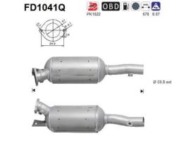 AS, S. L. U. FD1041Q - DPF RENAULT ESPACE 2.0TD DCI 150