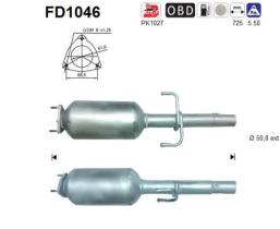  FD1046 - DPF FIAT 500 1.3MJTD