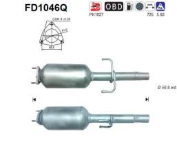  FD1046Q - DPF FIAT 500 1.3MJTD