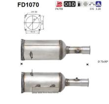 FD1070 - FILTRO DE PARTICULAS CITROEN C4 2.0
