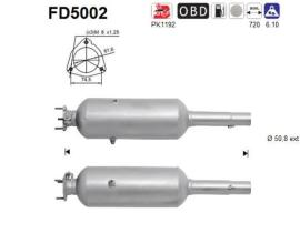  FD5002 - FILTRO DE PARTICULAS FIAT DOBLO 1.9