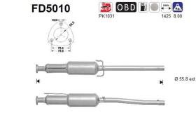  FD5010 - FILTRO DE PARTICULAS SAAB 9-5 1.9TD