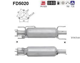  FD5020 - DPF ALFA 159 1.9TD JTD 150CV