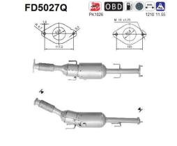  FD5027Q - DPF NISSAN JUKE 1.5TD DCI 110CV