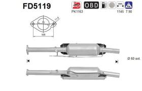  FD5119 - FILTRO DE PARTICULAS FORD C-MAX 2.0