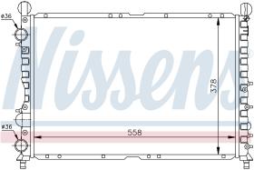 NISSENS 60035 - RADIADOR ALFA ROMEO 145(930)(94-)1.