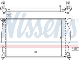 NISSENS 60301A - RADIADOR AUDI A 4 / S 4(B6,B7)(00-)