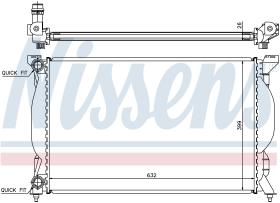 NISSENS 60304A - RADIADOR AUDI A 4 / S 4(B6,B7)(00-)