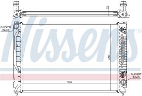 NISSENS 60316 - RADIADOR AUDI A 6 / S 6(C5)(97-)2.7