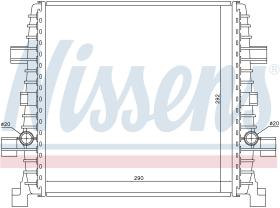 NISSENS 60358 - RADIADOR AUDI Q7(4L)(06-)3.0 TFSI