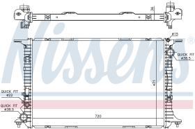 NISSENS 60359 - RADIADOR AUDI A 8 / S 8(4H)(10-)S8-