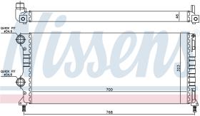NISSENS 61765 - RADIADOR FIAT DOBLO(119,223)(01-)1.