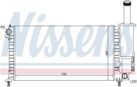 NISSENS 61881 - RADIADOR FIAT PUNTO II(188)(99-)1.2