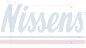 NISSENS 62423 - RADIADOR NISSAN SUNNY(B12)(86-)1.4