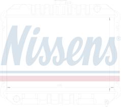NISSENS 62933 - NISSAN SUNNY B310(80-82)