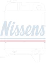 NISSENS 63460 - RADIADOR PEUGEOT 404(63-)1.6