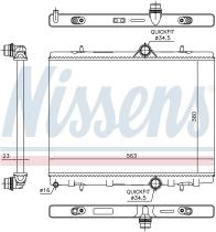 NISSENS 636043 - RADIADOR DS DS4(15-)1.6 BLUEHDI