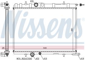 NISSENS 63694A - RADIADOR CITROEN XSARA(N0,N1,N2)(97