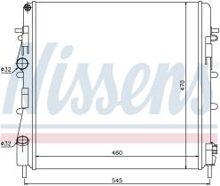 NISSENS 63763 - RADIADOR NISSAN KUBISTAR(X76,X80)(0