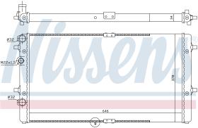 NISSENS 67301 - RADIADOR SEAT INCA(6K)(95-)1.9 SDI