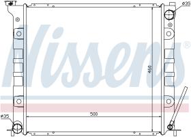 NISSENS 68719 - RADIADOR NISSAN 300ZX(Z32)(90-)3.0