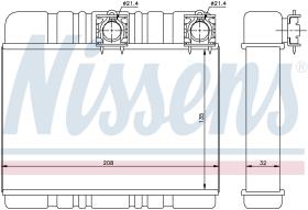 NISSENS 70514 - SECADOR BMW X3 E83(04-)X3 3.0D