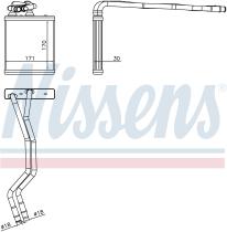 NISSENS 71771 - SECADOR FORD FIESTA VI(CB1)(08-)1.4