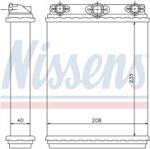 NISSENS 72016 - SECADOR MERCEDES E-CLASS W 124(84-)