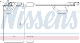 NISSENS 72208 - SECADOR NISSAN PATHFINDER III(R51)(