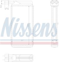 NISSENS 73382 - SECADOR SAAB 9000(84-)2.0 I 16V