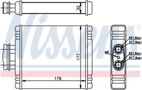 NISSENS 73654 - SECADOR SEAT IBIZA III(6L)(01-)1.4