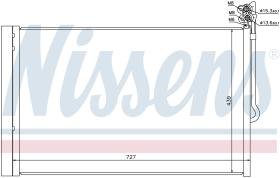 NISSENS 940157 - CONDENSADOR VOLKSWAGEN TOUAREG(7P)(