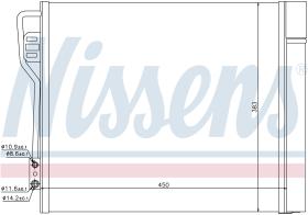 NISSENS 940185 - CONDENSADOR SMART FORTWO(W451)(07-)