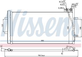 NISSENS 940255 - CONDENSADOR AUDI Q3(8U)(11-)2.0 TDI